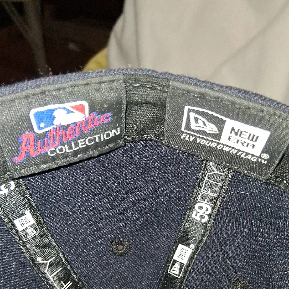 SUN SALE  Youth Detroit Tigers New Era 59FIFTY Classic Bl/Wh Fitted Hat sZ 6 3/8